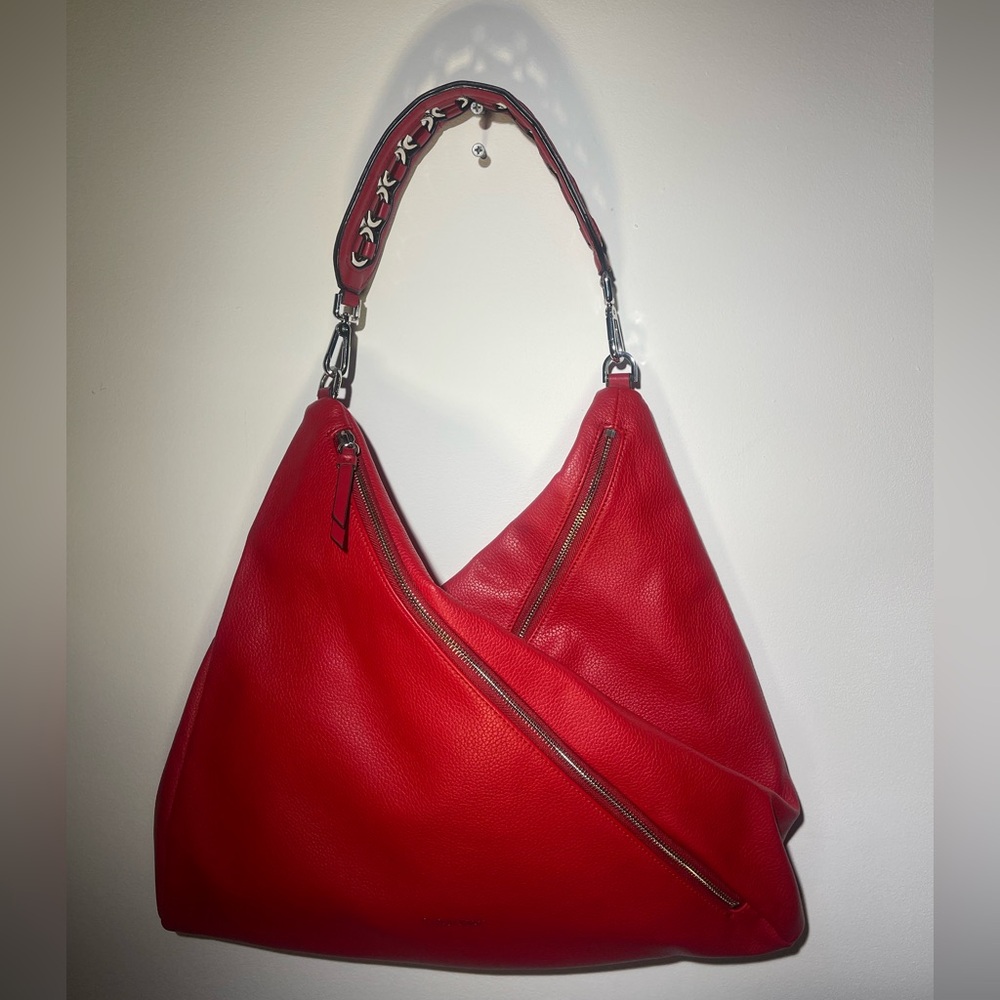 Calvin Klein Women's Geo Rocky Road
Hobo Red pocketbook/bag-Brand New